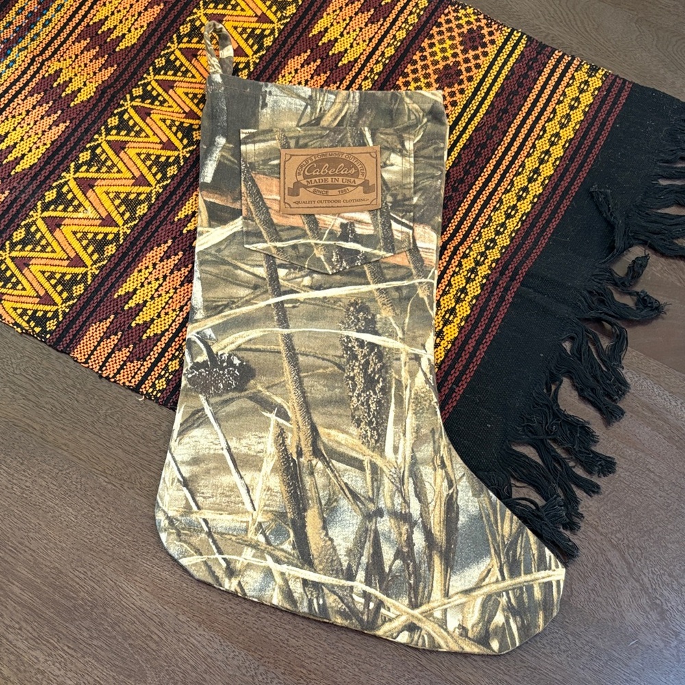 Cabela's Camouflage Christmas Stocking